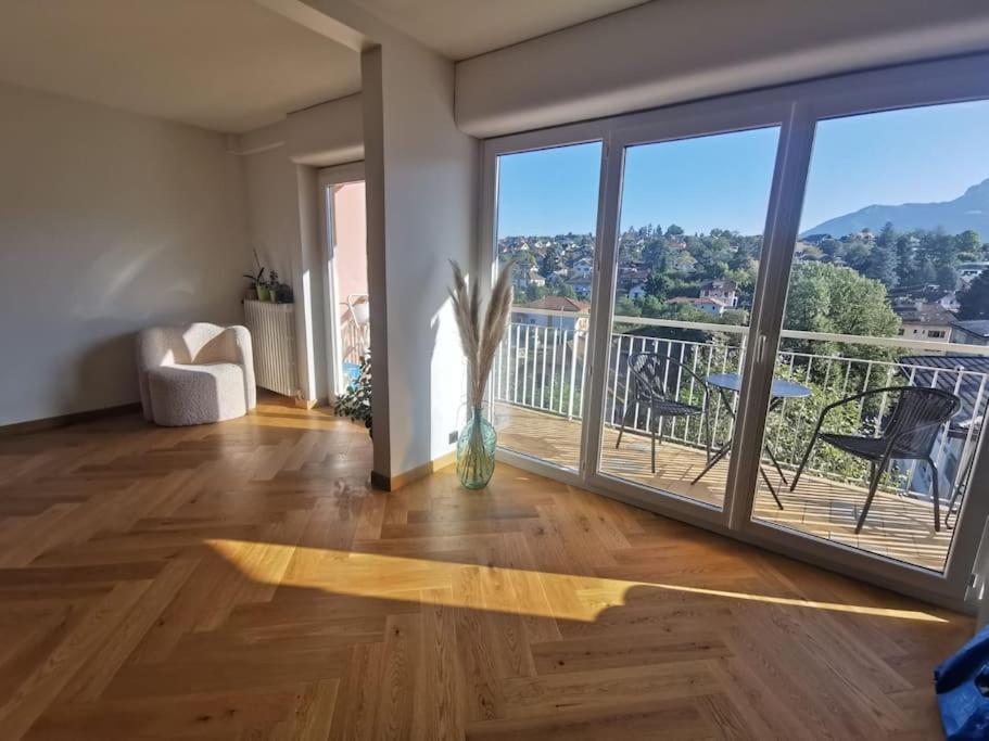 Le Parmelan - Grand Appartement Familial Avec Vue Sur La Montagne Annecy Exteriör bild